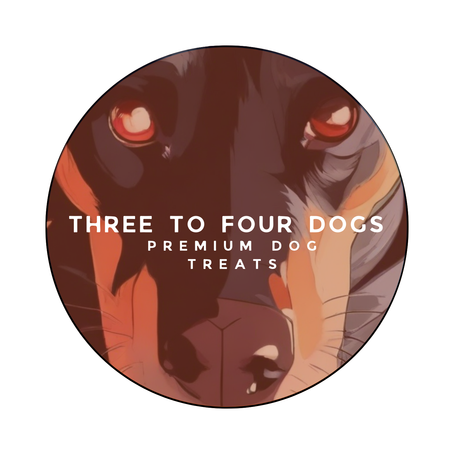 Three To Four Dogs