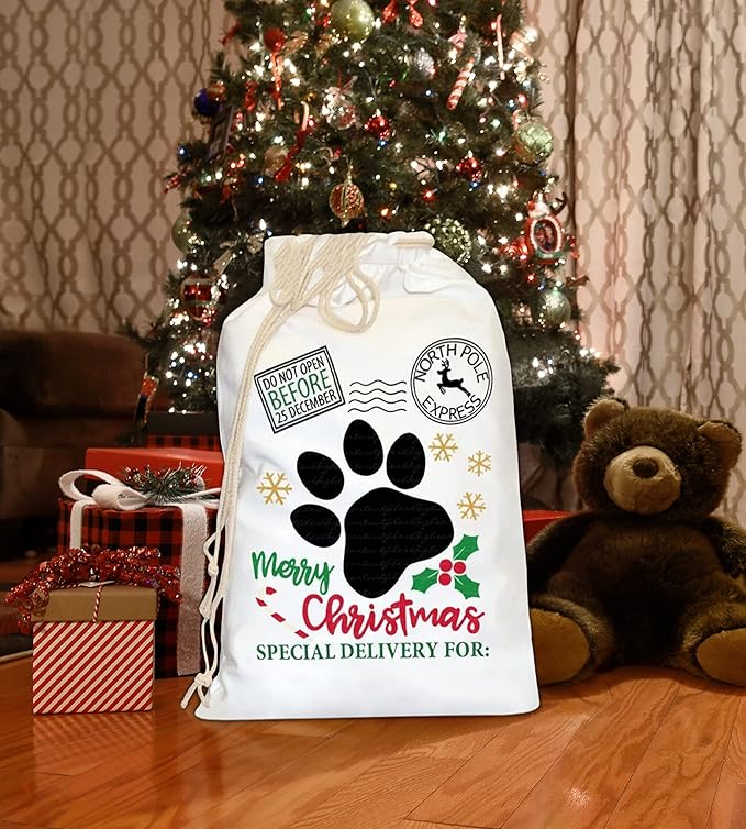 12 Days of Christmas Dog Treat Sac Pre-Order by Nov. 19.